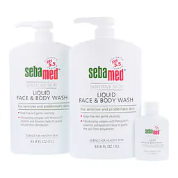 Sebamed Soap Free Face & Body Wash and Travel Size Wash - Master