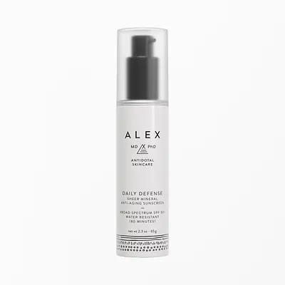 Alex MD PhD SPF 50+ Daily Defense Sheer Mineral Anti-Aging Sunscreen primary image