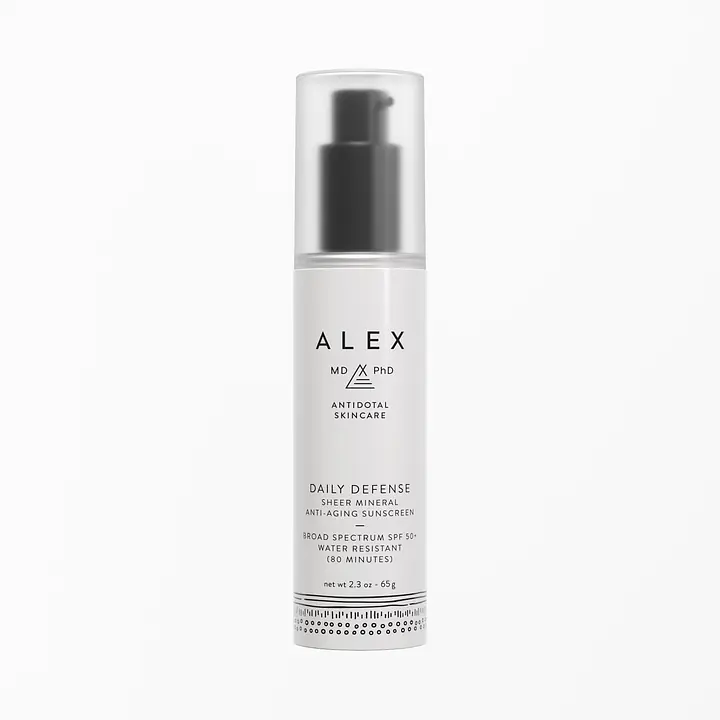 Alex MD PhD SPF 50+ Daily Defense Sheer Mineral Anti-Aging Sunscreen - Master