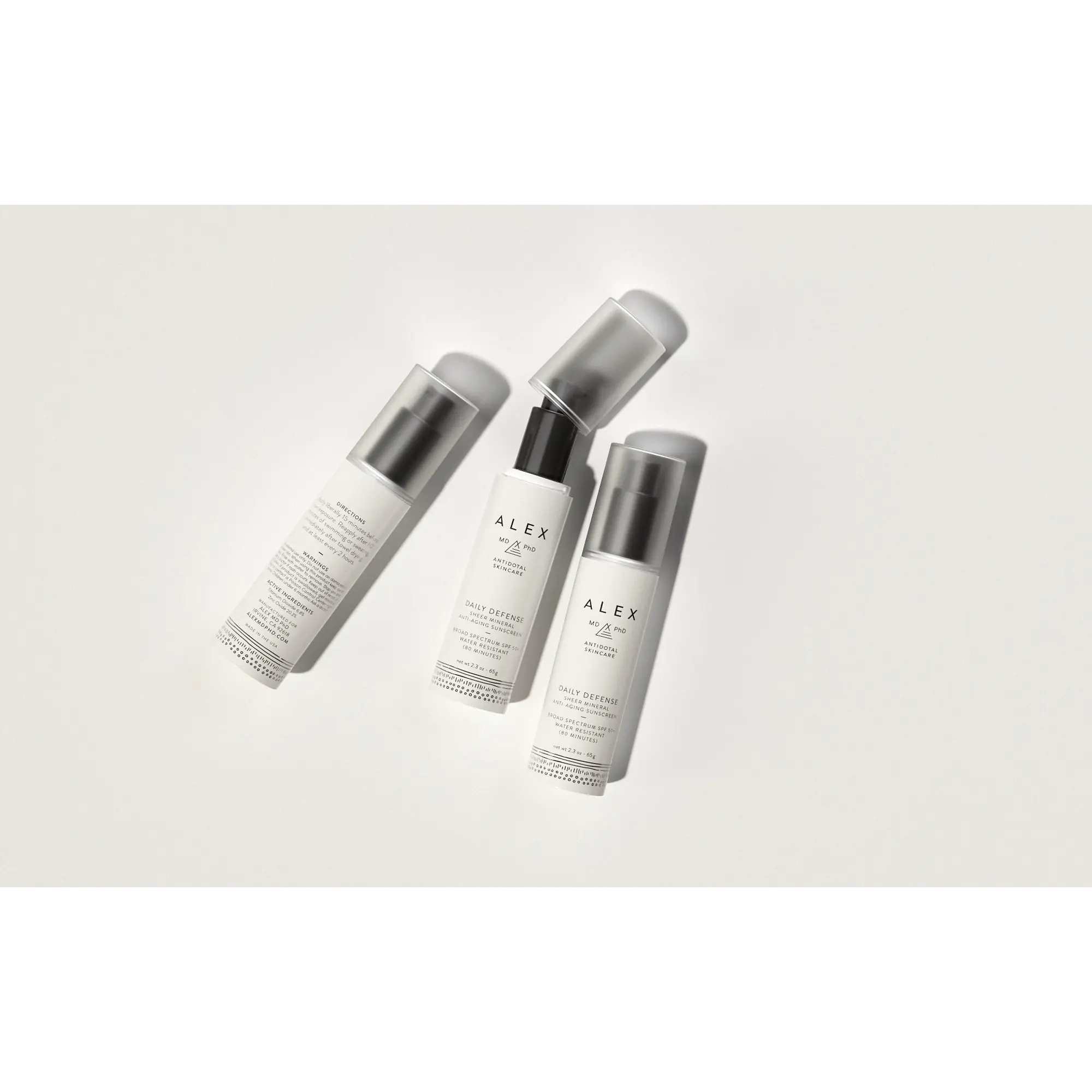 Alex MD PhD SPF 50+ Daily Defense Sheer Mineral Anti-Aging Sunscreen - Master