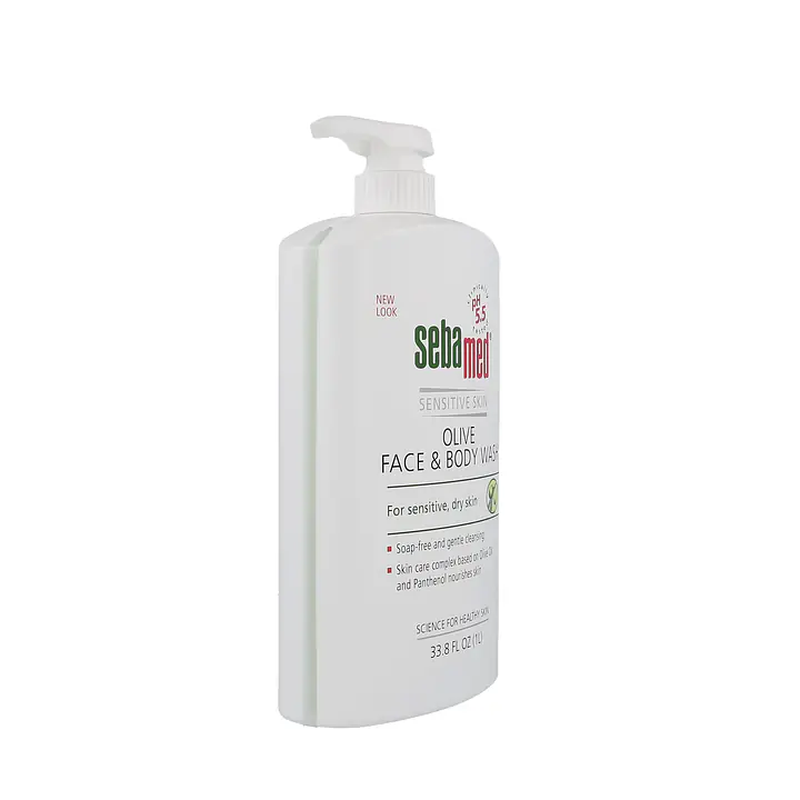 Olive Face & Body Wash - Size: 1000 ml