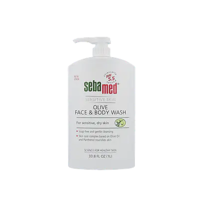 Olive Face & Body Wash primary image