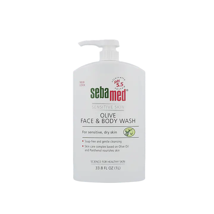 Olive Face & Body Wash - Size: 1000 ml