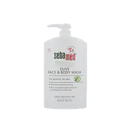 Olive Face & Body Wash - Size: 1000 ml
