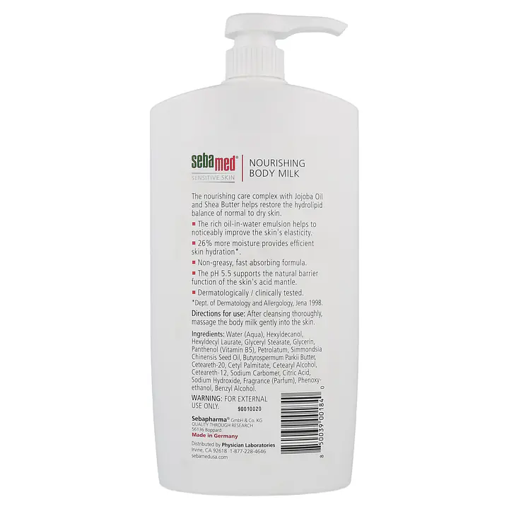 Nourishing Body Milk - Size: 1000 ml