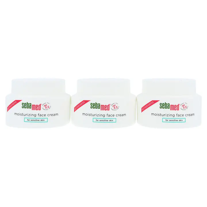 Moisturizing Face Cream Set - Size: 75 ml, Pack: 3