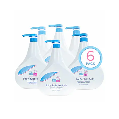 Baby Bubble Bath with Pump - 6 x 1 Liter Bottles (6 pack) primary image