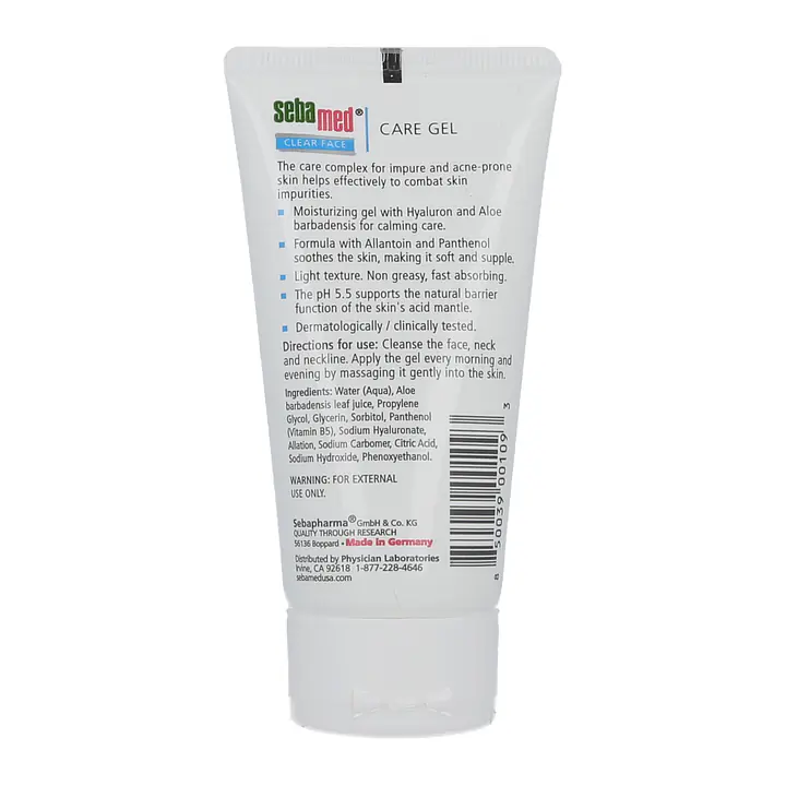 Clear Face Care Gel - Size: 50 ml
