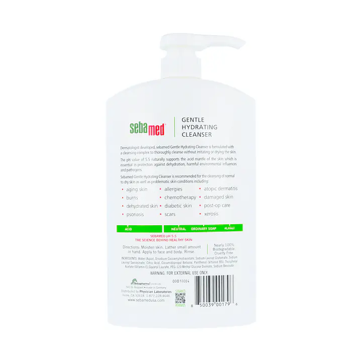 Fragrance Free Gentle Hydrating Cleanser - Size: 1000 ml