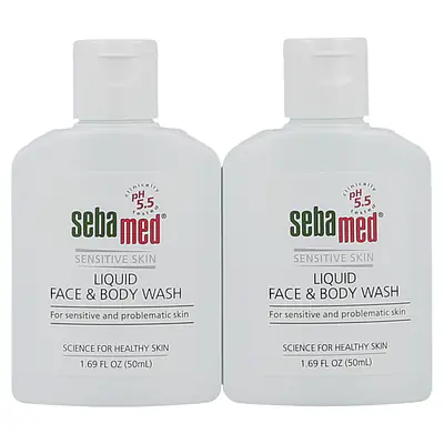 Travel Kit - 2 Pack Mini Face & Body Wash (50 ml each) primary image