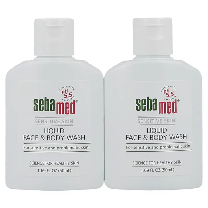 Travel Kit - 2 Pack Mini Face & Body Wash (50 ml each) - Master