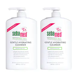 FRAGRANCE FREE GENTLE HYDRATING CLEANSER - 1000 ML (2 pack)